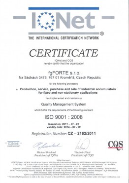 ISO 9001:2008