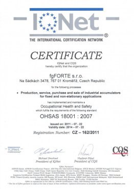 ISO 18001:2007